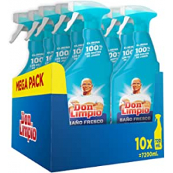 Chollo - Don Limpio Baño Fresco Spray 720ml (Pack de 10)
