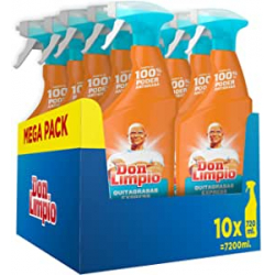 Chollo - Don Limpio Quitagrasas Express Spray 720ml (Pack de 10)