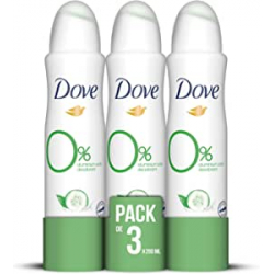 Chollo - Dove 0% Aluminio Pepino Spray Pack 3x 200ml