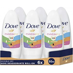 Chollo - Dove Invisible Dry Roll-On Pack 6x 50ml