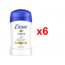 Chollo - Dove Original Desodorante Antitranspirante Stick Pack 6x 40ml