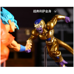 Chollo - Dragon Ball Super figuras Goku Super Saiyan Blue y Golden Freezer 9&euro; 15CM