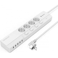 Chollo - DREVO DP45 Regleta 4 Enchufes &plus; 5 USB
