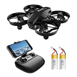 Chollo - Drone con Cámara HD WiFi/FPV Potensic A20W + 2 Baterías