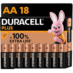 Duracell Plus Pilas alcalinas AA 18PK