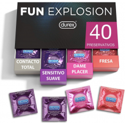 Chollo - Durex Preservativos Mix Fun Explosion 40 unidades