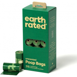 Chollo - Earth Rated Poop Bags Unscented 15 bolsas (Pack de 21) | BULK315UNS