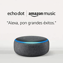 Chollo - Echo Dot &lpar;3&ordm; generaci&oacute;n&rpar; &plus; 1 mes gratis de Amazon Music Unlimited