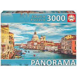 Educa Puzzle Panorama Gran Canal Venecia 3000 piezas | 19053.