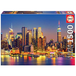 Chollo - Educa Puzzle Manhattan de Noche 1500 piezas &vert; 18466
