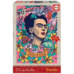 Educa Puzzle Viva la Vida Frida Kahlo 500 Piezas