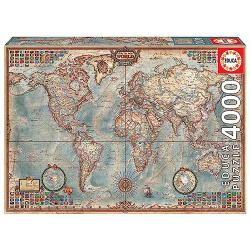 Chollo - Educa Puzzle El Mundo Mapa Pol&iacute;tico 4000 piezas &vert; 14827