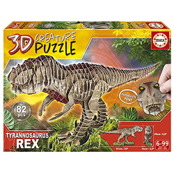 Educa 3D Creature Puzzle T-Rex | 19182