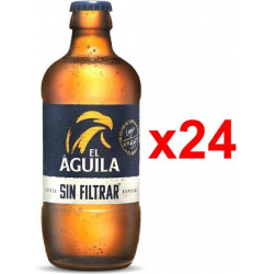 El Águila Sin Filtrar Botella 33cl (Pack de 24)