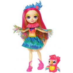 Chollo - Enchantimals Peeki Parrot & Mascota Sheeny | Mattel FJJ21