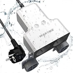 Chollo - Enchufe doble inteligente WAKYME WiFi IP44