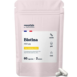 Chollo - essentials by Novoma Biotina 60 cápsulas