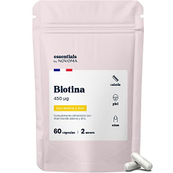 Chollo - essentials by Novoma Biotina 60 c&aacute;psulas