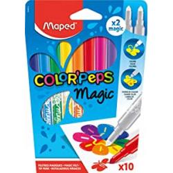 Chollo - Pack 10 Rotuladores M&aacute;gicos Maped Color'Peps Magic