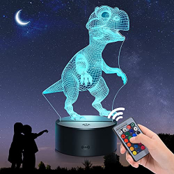 EUCOCO Lámpara 3D Tiranosaurio
