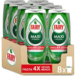 Chollo - Fairy Maxi Poder 540ml (Pack 8)