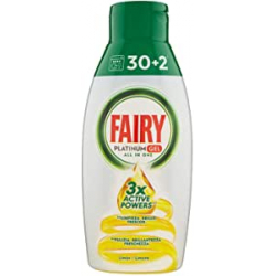 Chollo - Fairy Platinum Detergente Lavavajillas Gel limón 30 + 2 lavados