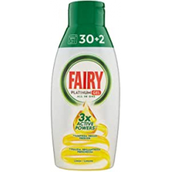 Chollo - Fairy Platinum Detergente Lavavajillas Gel lim&oacute;n 30 &plus; 2 lavados