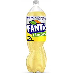 Fanta Limón Zero Refresco 2L