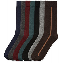 Chollo - find. E071m Vertical Stripe Socks (Pack de 7 pares)