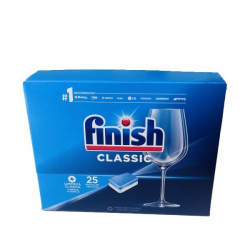 Chollo - Finish Classic pastillas detergente lavavajillas 25 cápsulas