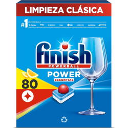 Finish Powerball Power Essential Limón 80 pastillas