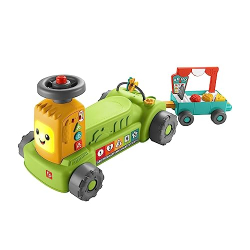 Chollo - Fisher-Price Ríe y Aprende Tractor 4 en 1 | Mattel HRB83
