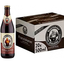 Chollo - Franziskaner Hefe-Weissbier Dunkel Botell&iacute;n 50cl &lpar;Pack de 20&rpar;