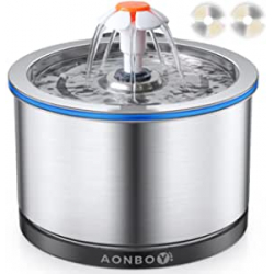 Chollo - Fuente de Agua Automática para Mascotas Aonboy 2.5L