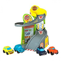 Chollo - Garaje Motor Town My Car Station con 4 coches