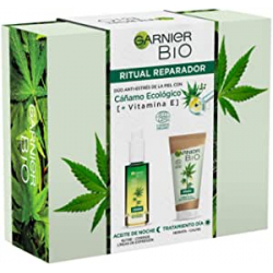 Chollo - Garnier Bio Cannabis Sativa + Vitamina E Ritual Multi-reparador Pack
