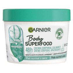 Chollo - Garnier Body Superfood Crema Corporal Calmante Aloe Vera y Magnesio 380ml