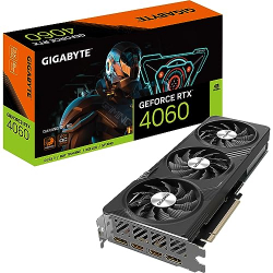 Gigabyte NVIDIA GeForce RTX 4060 Gaming OC 8G | ‎GV-N4060GAMING OC-8GD