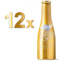 Glitter & Gold Pure Secco Vino espumoso Pack 12x 20cl
