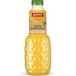 Chollo - granini 100% Exprimido Sin Pulpa Naranja 1L