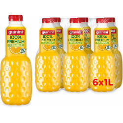 Chollo - Granini Zumo 100% Premium Naranja 1L (Pack de 6)