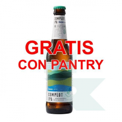 Chollo - Gratis Cerveza Damm Complot IPA (33 cl) con pedidos Pantry