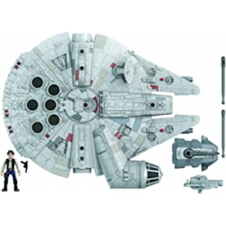 Chollo - Halcón Milenario y Han Solo Star Wars Mission Fleet | Hasbro E9343