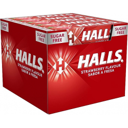 HALLS Fresa Stick 32g (Pack de 20)