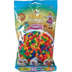 Chollo - Hama Beads Neon Colour Mix 1000 cuentas | 207-51