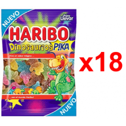 Chollo - Haribo Dinosaurios Pica 100g (Pack de 18)