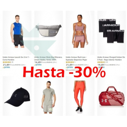 Chollo - Hasta 30&percnt; de descuento en productos de deporte Under Armour