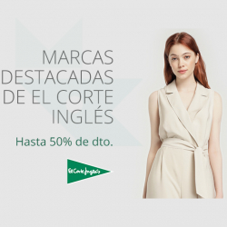 Chollo - Hasta -50&percnt; en Marcas de El Corte Ingl&eacute;s en Aliexpress Plaza