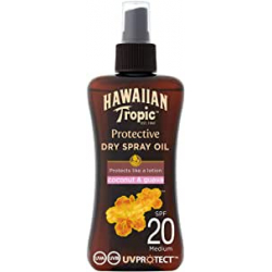 Chollo - Aceite Seco Protector Spray Hawaiian Tropic SPF20 (200ml)
