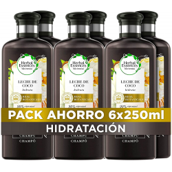 Chollo - Herbal Essences Champú Hidrata Leche de Coco 250ml (Pack de 6)